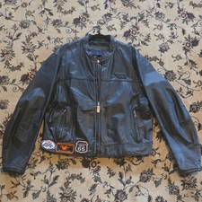 Buell Real leather motorcycle riding jacket. ...