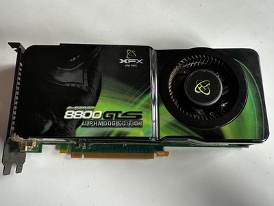 XFX NVIDIA GeForce 8800 GTS - 320MB DDR3 - Dual DVI - PCI-E - High-End Retro