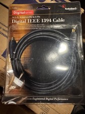 14.5 Foot 4-Pin to 4-Pin Digital IEEE 1394 Cable Radio Shack 15-2318