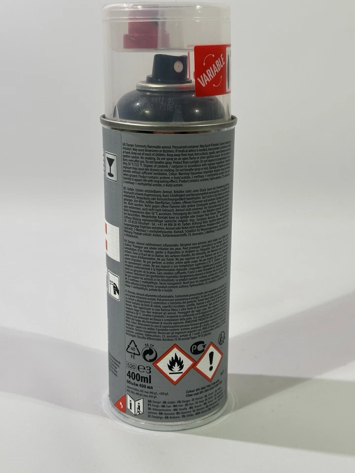 DUPLI COLOR RAL-Lack 710612 RAL 9011 Graphit Schwarz Spraydose 400ml Glänzend - Bild 3 von 4