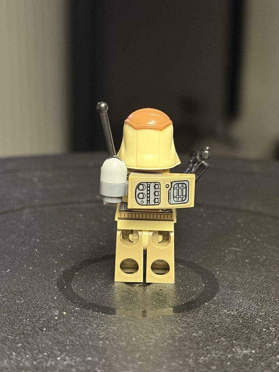 LEGO Star Wars Pao Minifigure sw0798 Backpack WITH STICKER 75156