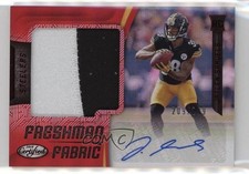 2018 Certified Freshman Fabric Signatures Mirror Red Jaylen Samuels Auto 15sd