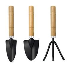 Small Garden Tools,3 Pcs Mini Garden Tools Set,Include Small Trowel,Mini Shov...