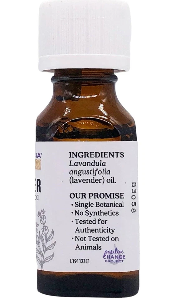 (3 for price of 1) Aura Cacia 100% Pure Lavender Essential Oil 15ml - Image 4 of 4