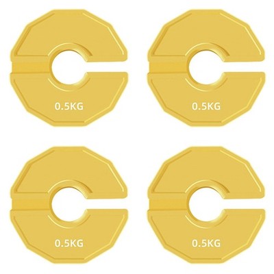 4 Stück Gym Micro-Type Hantelscheiben, Bruchteil-Gewichtsscheiben, Gummi, B3724