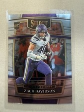 2021 Panini Select Concourse Level Zach Davidson Minnesota Vikings #95 Rookie