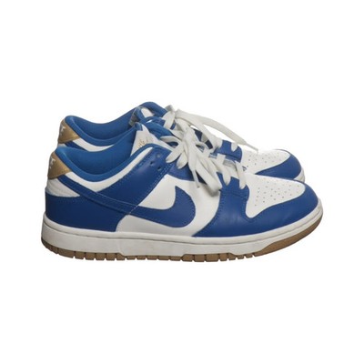 Nike, Sneaker, Größe: 40, Dunk Low, Leder, Blau/Weiß, Unisex (Erwachsene) #pK1