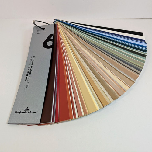 Benjamin Moore Designer Classics Collection #6 Fan Deck 2017 CC-2 to CC-990