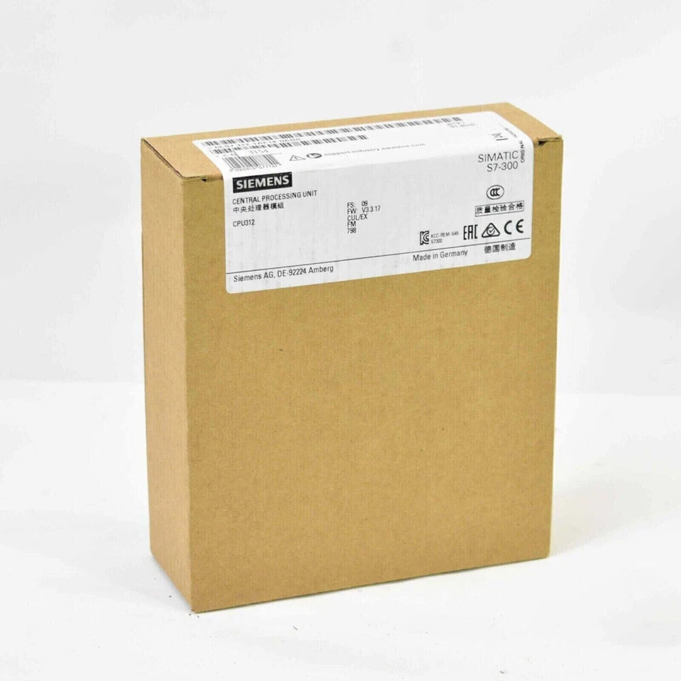 6ES7 312-1AE14-0AB0 NEW SIEMENS SIMATIC S7-300 CPU 312 6ES7312-1AE14-0AB0- - Image 2 of 2