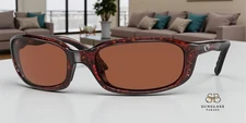 COSTA DEL MAR 6S9017 01 Brine Tortoise Copper 59 mm Men's Sunglasses