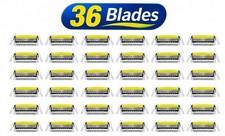 36 Schick xtreme3 Razor Blades Refill cartridges Fit Subzero Xtreme 3 Shaver