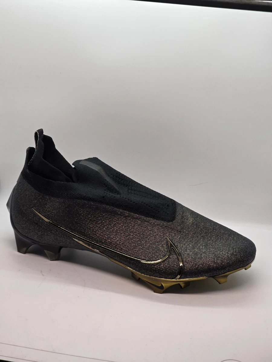 Nike Vapor Edge Elite 360 Flyknit Black Metallic Gold for  display picture 2