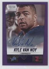 2014 Panini Hot Rookies Rookie Signatures Purple 22/50 Kyle Van Noy Auto 0b2