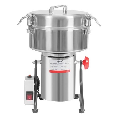 4500g Commercial Grain Mill Grinder Grind Dry Electric Grain Mill Grinder 5000W