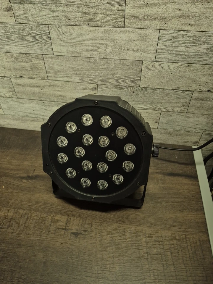 Eyourlife 18 X 3W LED Stage Light DJ Par Light 54W RGB Par Sound Activated Flash - Image 2 of 4