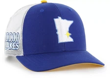 Minnesota Twins '47 Brand 2025 City Connect Trucker Snapback Hat Cap MLB Men's