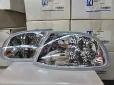 Corner Lights Fits 1992-1995 Honda Civic 23dr Coupe Hatchback Turn Signal Lamps