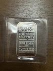 Johnson Matthey Assayers & Refiners 1 oz .999 Fine Silver Bar
