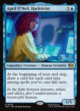 April O'Neil, Hacktivist 29 - NM - Teenage Mutant Ninja Turtles - MTG