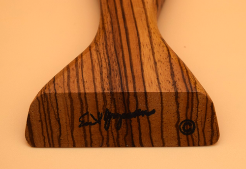 Erik Jorgensen Zebra Legno Pesce Magico Equilibrio Porta Bottiglie Vino - Foto 5 di 6