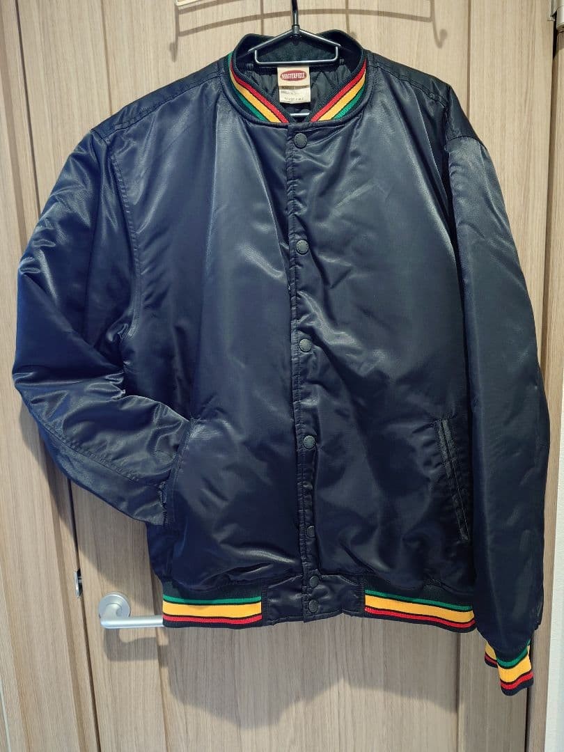 Masterpiece Varsity Jacket Outer Rasta Hectic No.… - image 1