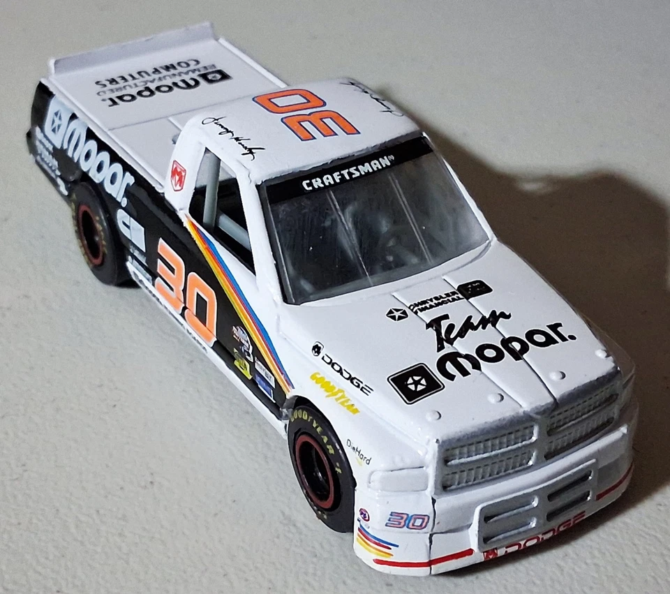 Revell 1/64 NASCAR Diecast #30 Mopar Dodge Jimmy Hensley RACE TRUCK 1996 Loose  - Image 3 of 4
