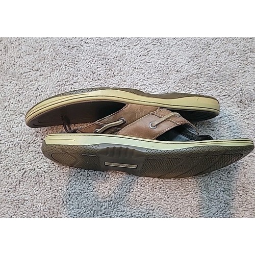 Sperry Men's Baitfish Thong Fisherman Sandals, Sonora, Size 9 M US - Imagen 9 de 10