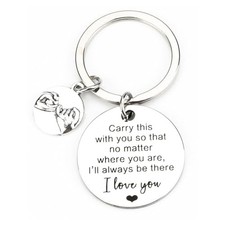 Pinky Promise Keychain - I Love You Gifts for Him Her, Couple Keychains, I