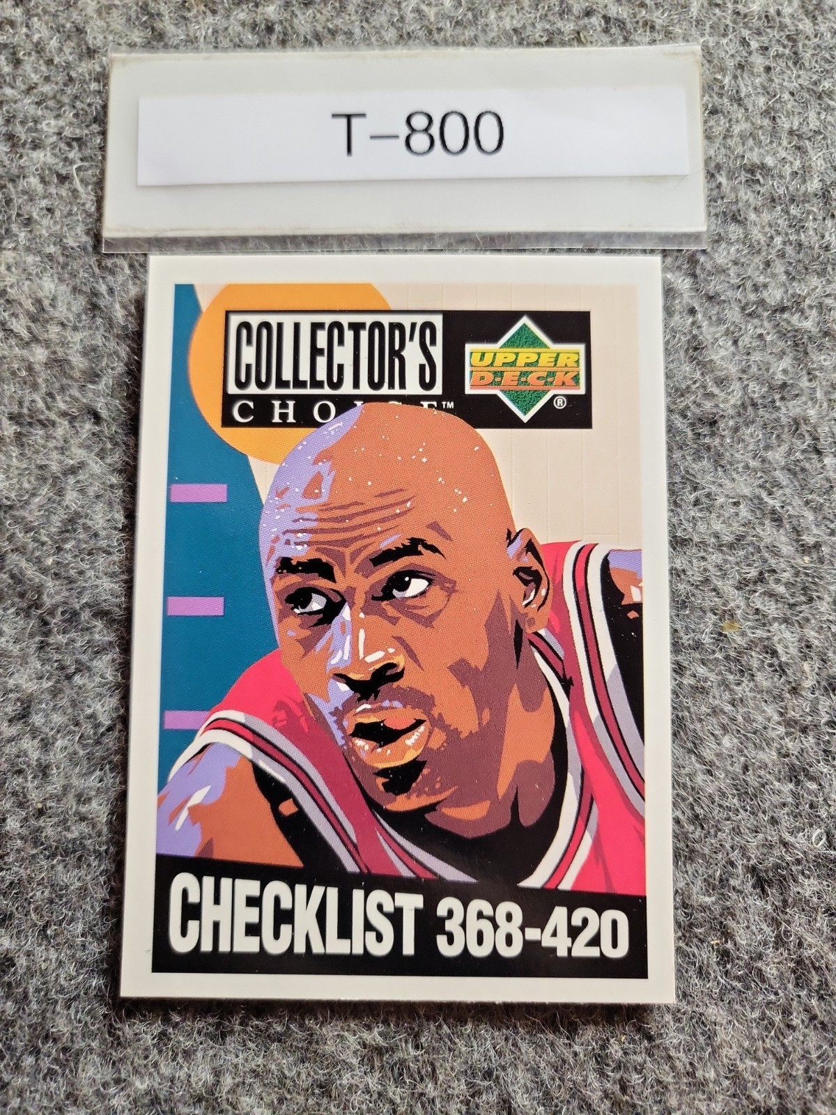 1994-95 Upper Deck Collector's Choice - Checklist Michael Jordan #420