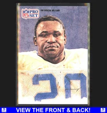 Barry Sanders 1991 Pro Set Portrait Pack Fresh Insert DET Lions 388
