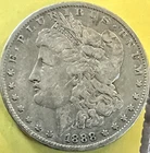 1888O Morgan Silver Dollar Uncertified  Very Fine Circulated Condition