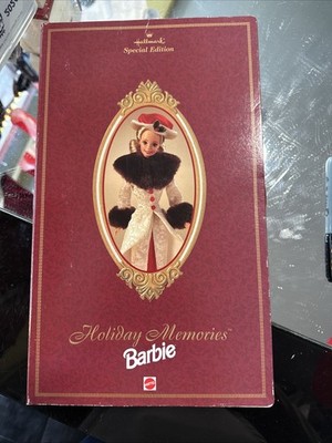 1995 Hallmark Holiday Memories Barbie Special Edition Vintage NRFB Victorian 
