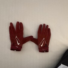 Nike Superbad 6 Alabama Football Gloves 2XL DEONTAE LAWSON