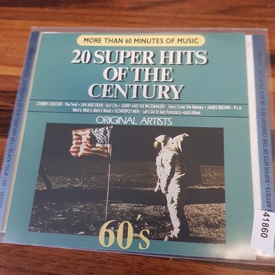 VARIOUS 20 superhits of the century - 60's EX/VG+ (CD Album, Rock, Black Tulip)