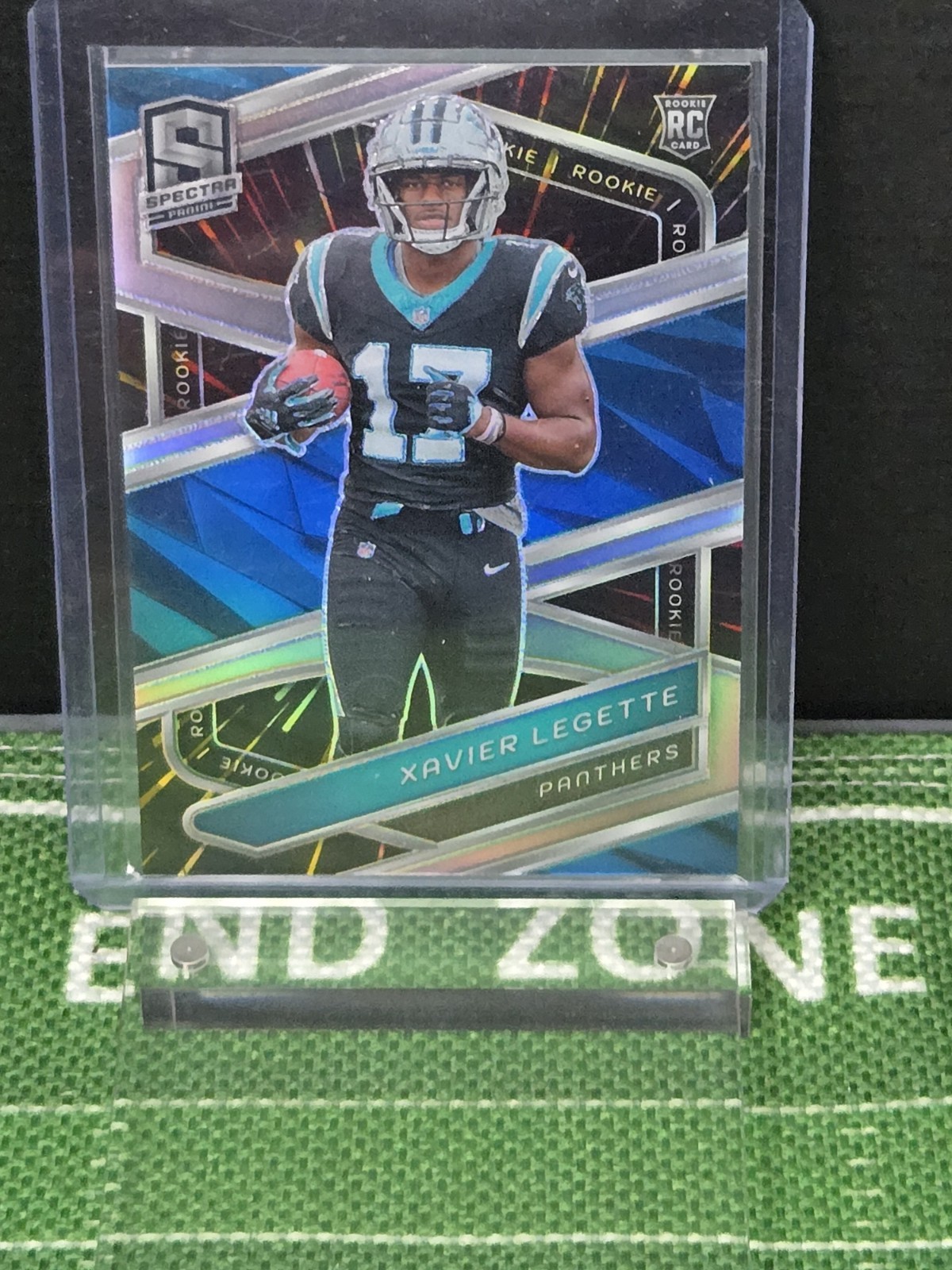 2024 Panini Spectra - Rookies Xavier Legette #125 Hyper Prizm /75 (RC)