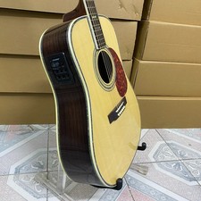 New ArrivalLaunch solid spruce Acoustic electric guitar with pickup D45 guitar