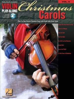 Christmas Carols - Violin Play-Along Volume 5 Book/Online Audio | Englisch