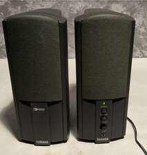 Yamaha Powered Computer Speakers YST-M 7 Tested- Works 8  Height