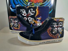 Vans Sk8-hi X KISS "Rock And Roll Over" Tenis Raras ¡Envío RÁPIDO!