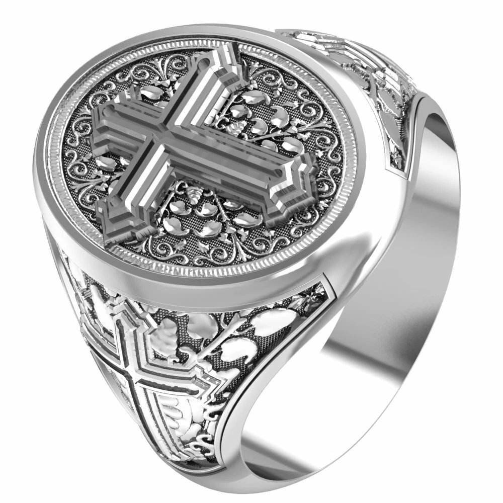 Christian cross ring deals