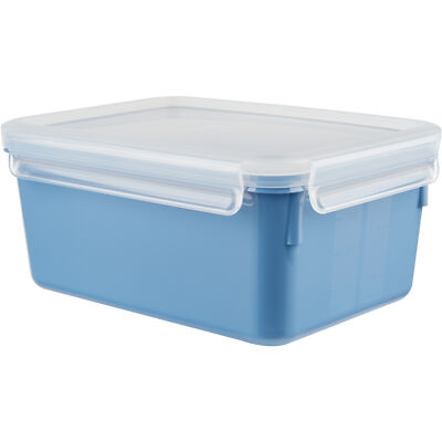 Emsa CLIP & CLOSE Color Frischhaltedose 2,2 Liter, Dose, blau
