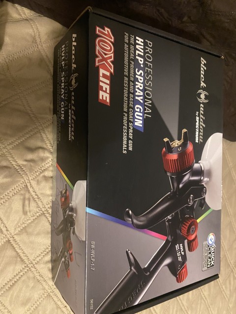 Spectrum Black Widow 1.7mm HVLP Spray Gun 56152 for sale online | eBay