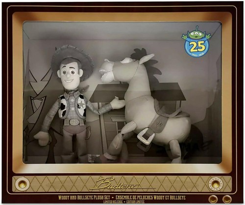 Disney Woody & Bullseye Plush Set – Toy Story 25th Anniversary Limited Release - Picture 2 of 2