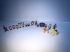 Marx Disneykins Figures Lot of 18 Vintage 1960s Hong Kong Plastic Miniatures