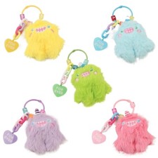 Lovely Monsters Doll Key Chain Plush Keychain Bag Charm Fluffys Stuffed Toy