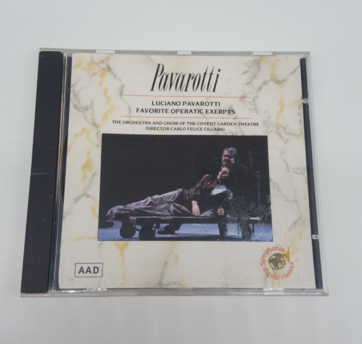 MUSIC CD ALBUM Luciano Pavarotti, Symphonia Favorite Operatic Exerpts