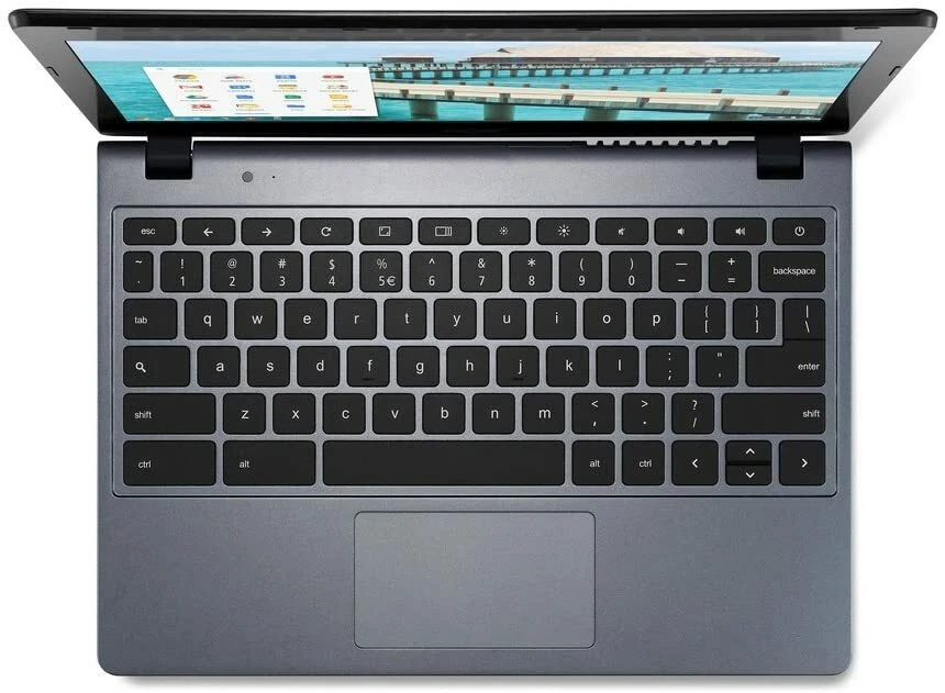 Touch Screen Acer Chromebook C720P 11.6" 1.4GHz Intel Celeron 4GB 16GB SSD Cam - Image 3 of 4