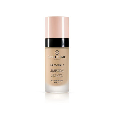 Collistar Impeccabile Long Lasting Foundation, keine Übertragung, Lichtschutzfak