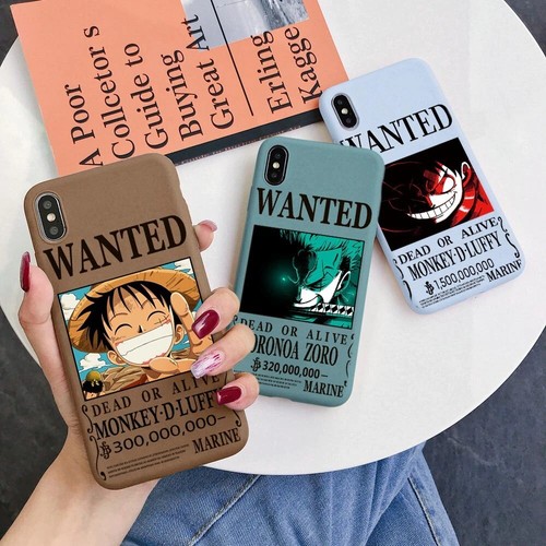 One Piece Luffy Anime Phone Case For Iphone 14 13 12 11 Pro Max Mini 7 8 Plus Xs Ebay