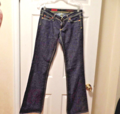 ADRIANO GOLDSCHMIED VERY NICE BOOT CUT JEANS SZ 27R  33L MINT